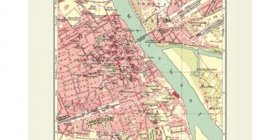 La ciudad vieja de Varsovia mapa